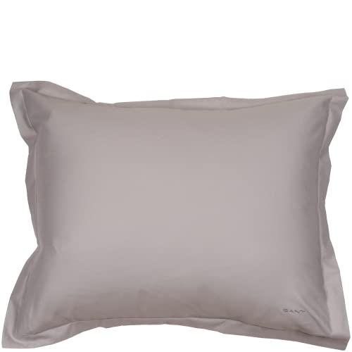 [W2405] Sateen Pillowcase, Moon Grey, 80x80