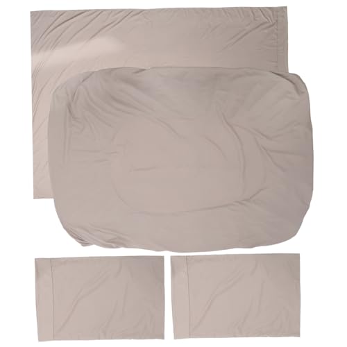 IMIKEYA 1 Satz Blatt Mikrofaserplatten bettwäsche kissenbezüge bescherung Weihnachten muttertagsgesxhenk Pillowcases gutl bequemer Kissenbezug Bettwarenversorgung chemische Faser Dark Grey