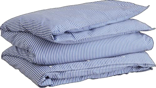 GANT Shirt Stripe Bettdeckenbezug einzeln Farbe Marine Größe 135x200