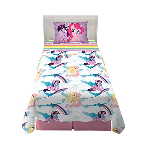 Kitchen Designers Franco NA1868 Kinder-Bettwäsche-Set aus superweicher Mikrofaser, 3-teilig, für Doppelbett, My Little Pony