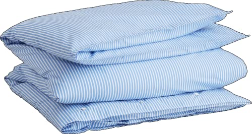 GANT Shirt Stripe Bettdeckenbezug einzeln Farbe Waterfall Blue Größe 155x220